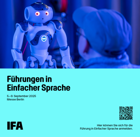 IFA-Messe: Führungen in Einfacher Sprache