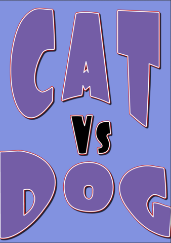 Comic Cat vs Dog