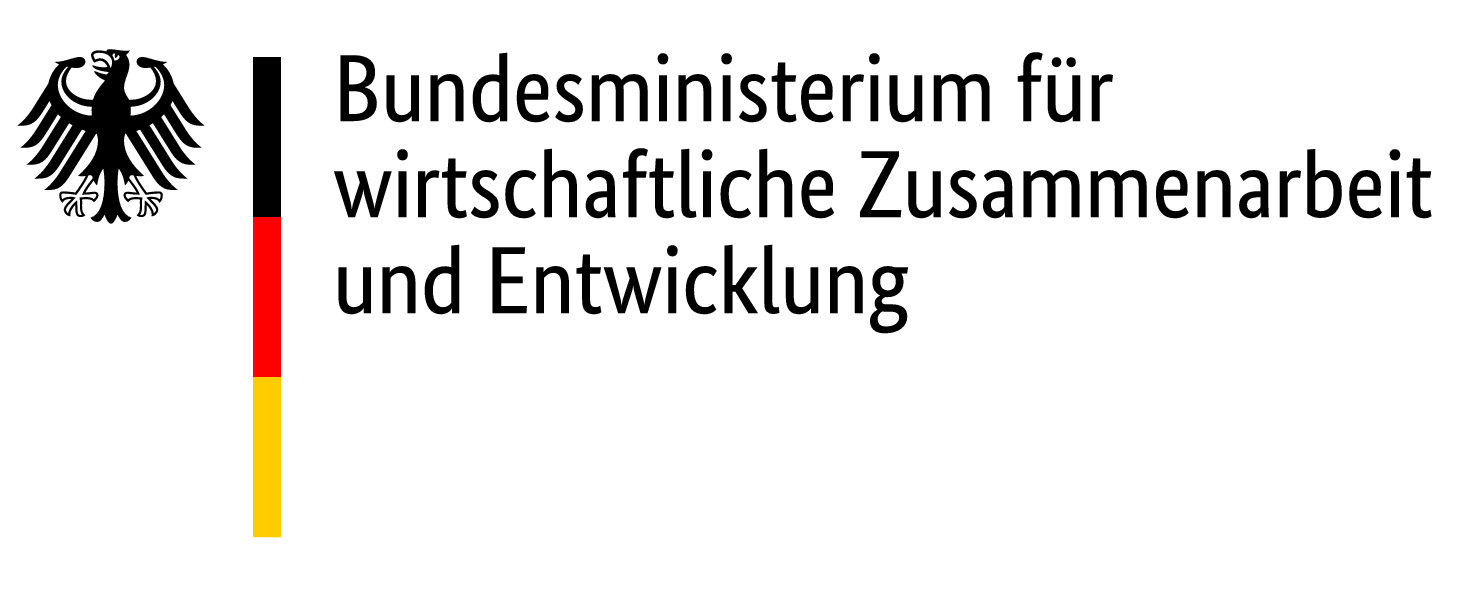 Logo des Bundesministeriums für Entwicklungspolitische Zusammenarbeit (BMZ)