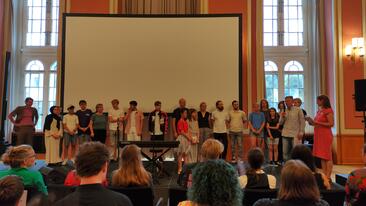 Award Ceremony at Rotes Rathaus