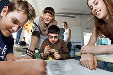 Schüler mit und ohne Behinderung (Foto: Hans D. Beyer)
