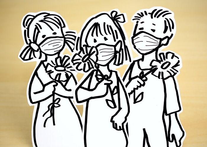 Menschen mit Masken, Bild: congerdesign auf Pixabay