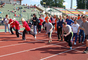 Sportfest vom Sport-Club Lebenshilfe Berlin 2009, Foto: Siegurd Seifert