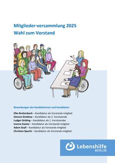 Titel der Kandidatenbroschüre