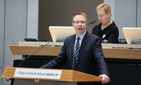 Dennis Buchner, Präsident des Berliner Abgeordnetenhauses