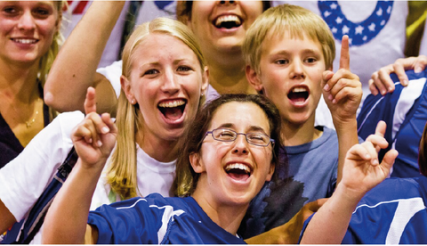 Fans jubeln. © Foto Special Olympics Deutschland