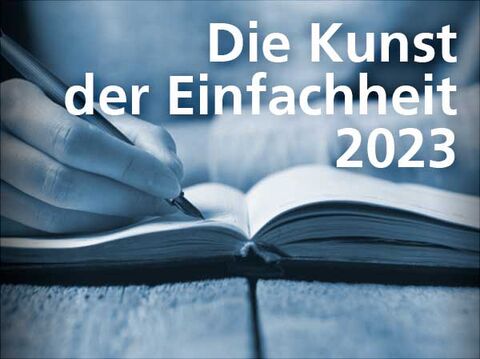 Die Kunst der Einfachheit 2023