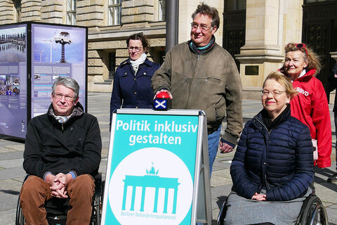 Erstes Berliner Behindertenparlament
