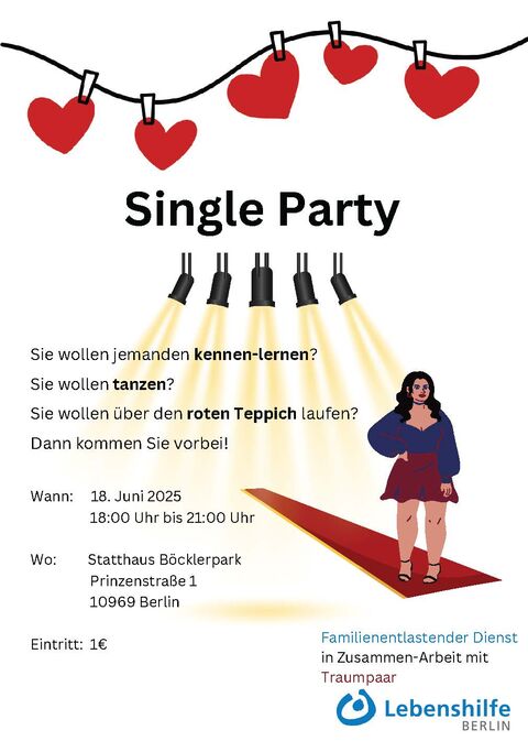 Flyer Single-Party Juni 2025
