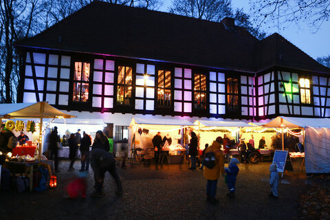 Romantischer Weihnachtsmarkt