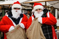 Coole Weihnachtsmänner