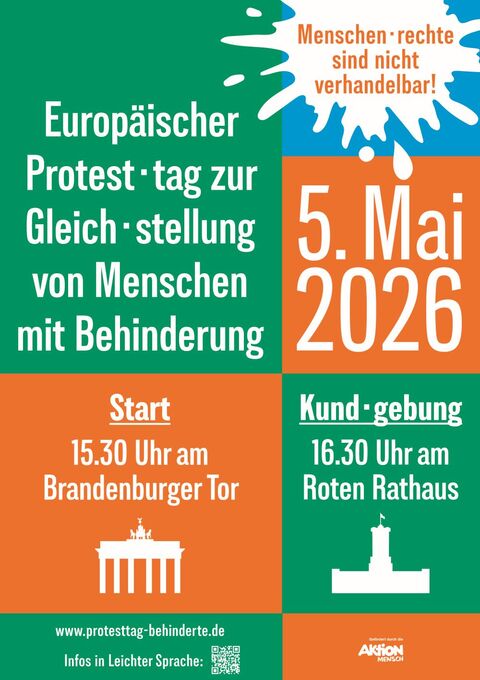 Demo 5. Mai: Menschenrechte sind nicht verhandelbar