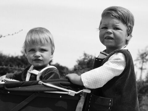 Kindheit in den 1960iger Jahren (Foto: Ernst Schmidt)