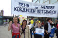 Protest gegen Kürzungen bei der Integration in der Schule (Foto: Archiv Lebenshilfe Berlin)