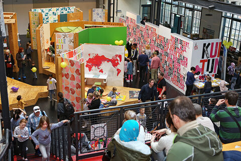 Das Kindermuseum ist ein perfekter Ort für Familien. Danke für die gute Zusammenarbeit! (Foto: Matthias Heinzmann)