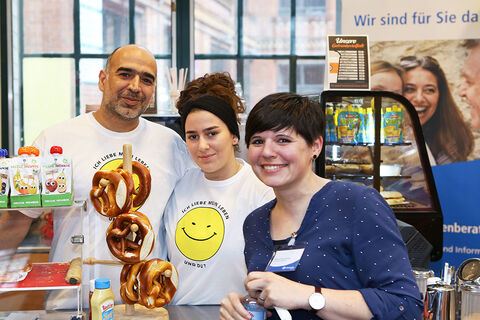Ein ganz großes Dankeschön auch an das Team im Café (Foto: Matthias Heinzmann)